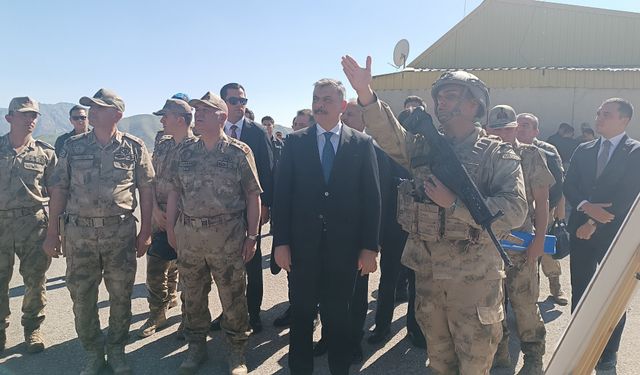 Bakan Çiftçi’den kritik sınır hattında güvenlik mesajı