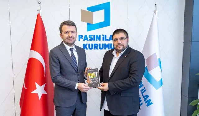 Gazeteci-Yazar Özcan’dan BİK Genel Müdürü Çay’a ziyaret!