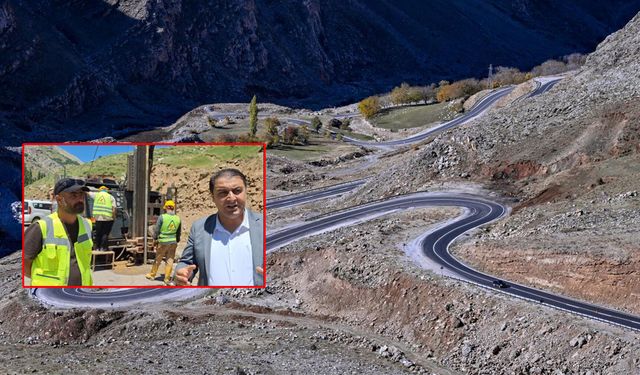 Van-Bahçesaray tüneli için çalışmalara başlandı