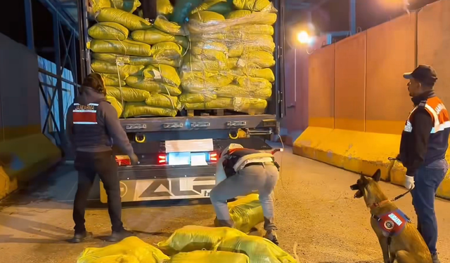 Van’da TIR’a uyuşturucu baskını: 2 kişi yakalandı!