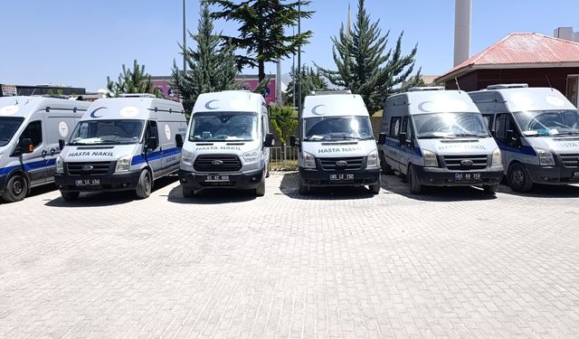 Van'da hasta nakil filosu yenilendi