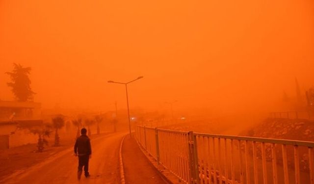 Van’da dikkat çeken toz taşınımı uyarısı!