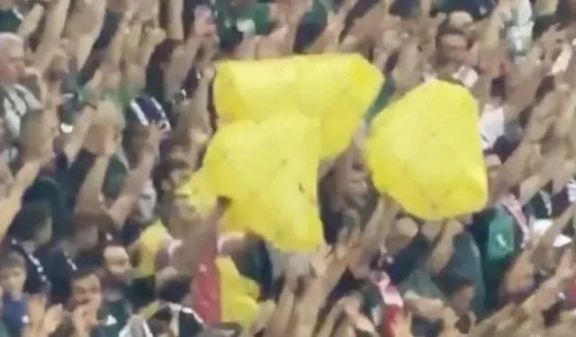 Amedspor maçındaki ‘sarı poşet’ provokasyonuna gözaltı kararı