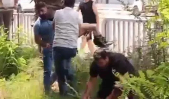 Su kanalında boğulma tehlikesi geçiren çocuğu gençlerin çığlıkları kurtardı