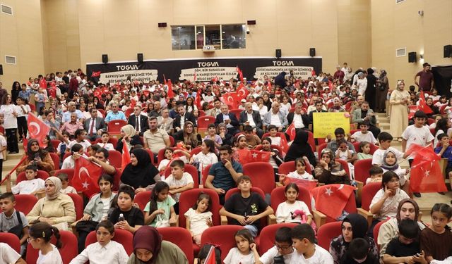 Erciş'te TÜGVA Yaz Okulu Kapanış Finali programı düzenlendi