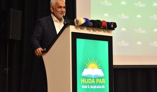 Van’da HÜDA PAR kongresi gerçekleştirildi: Yapıcıoğlu’ndan çarpıcı mesajlar
