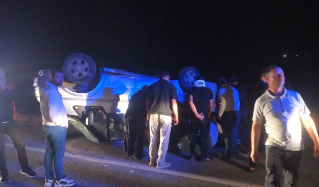 Van’dan Ankara’ya giden araç kaza yaptı: Çok sayıda yaralı var