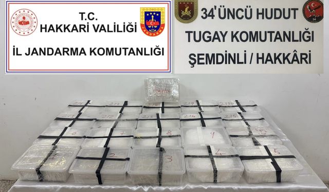 Arazide 2 çuval uyuşturucu ele geçirildi!