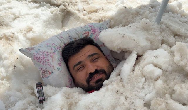 Plaj şemsiyesi kurdu, kara gömüldü: Yazın ortasında şaşırtan serinleme