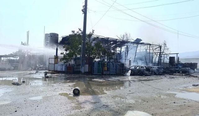 Tüp dolum tesisinde patlama: 2 ölü, 2 yaralı