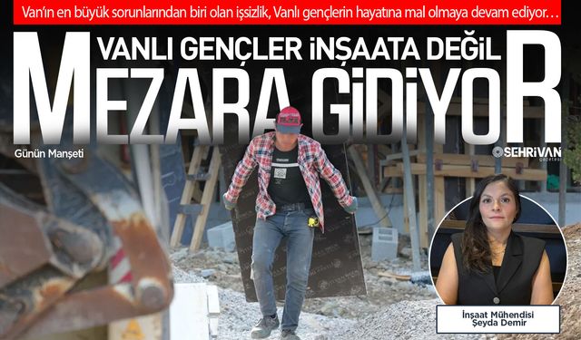 İşsizlik Van’dan can alıyor!