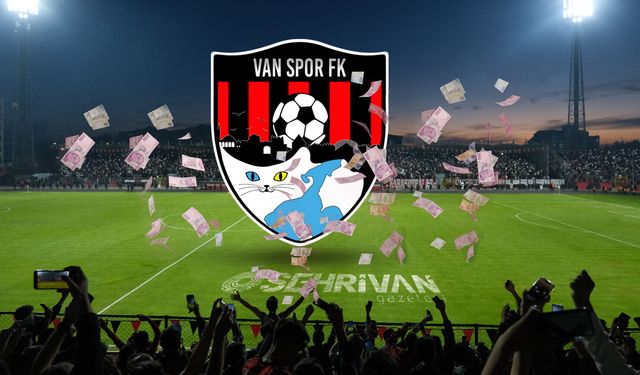 Vanspor’a milyon TL’lik yardım!