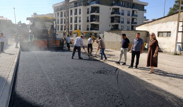 Van ulaşımı rahatlatacak çalışma! Asfalt serimi tamamlandı