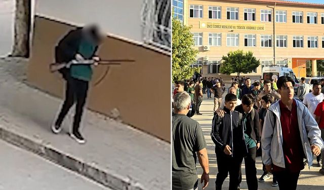 Manisa'daki okul saldırısını gerçekleştiren şahsın ilk ifadesi ortaya çıktı! İşte saldırının gerçek nedeni
