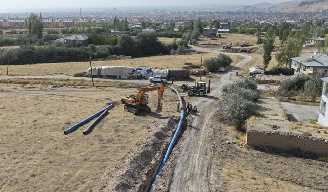 Van’da 7 mahallede 20 bin hanenin içme suyu sorunu çözüldü!