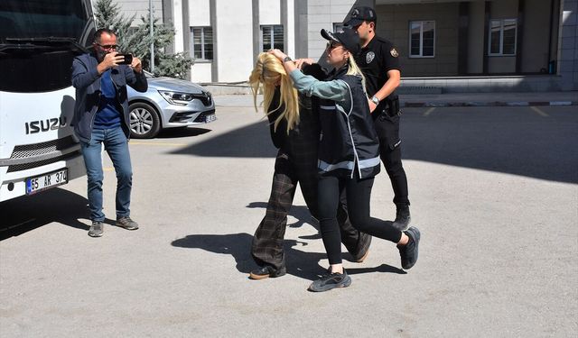 'Vanlı Kara Haydar'ın eşi Çağla Öz Tançalan ve 3 kişi adliyeye sevk edildi!
