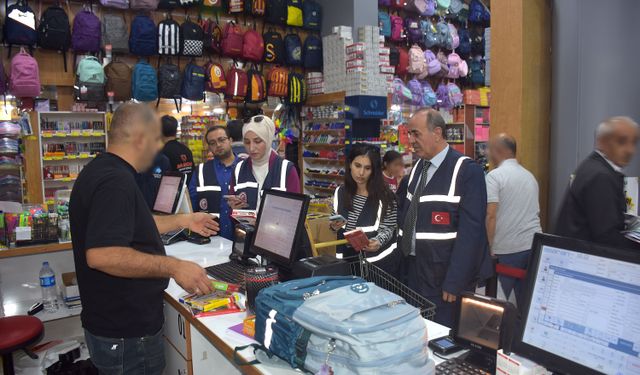 Van’da kırtasiyeler mercek altına alındı