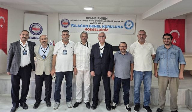 Bem-Bir-Sen Van Şube başkanı belli oldu!