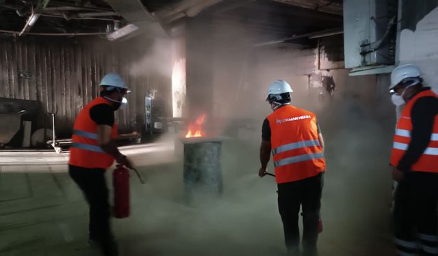 Lokman Hekim Van Hastanesinde yangın tatbikatı!