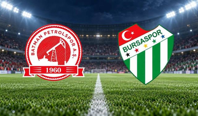 Batman Petrolspor-Bursaspor maçı hangi kanalda?