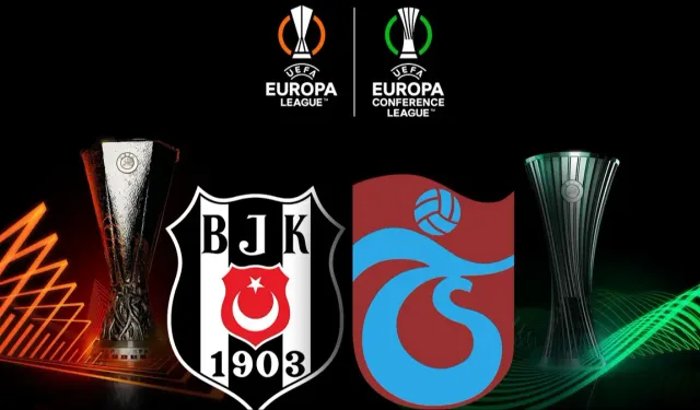 Beşiktaş'ın Avrupa Ligi, Trabzonspor'un Konferans Ligi kadroları belli oldu!