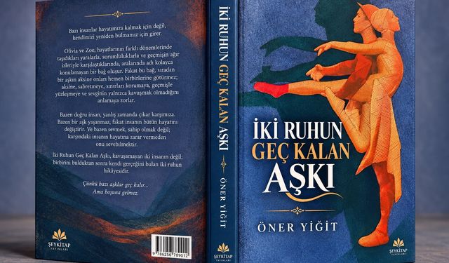 Vanlı yazar Öner Yiğit “İki Ruhun Geç Kalan Aşkı” ile İzmir Bornova Kitap Fuarı’nda!