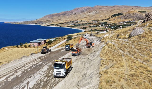 Van’da 50 kilometrelik dev projede sona yaklaşılıyor!