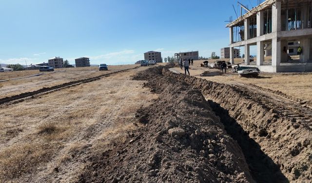 Van’ın yeni yaşam merkezine 7 kilometrelik su hattı!