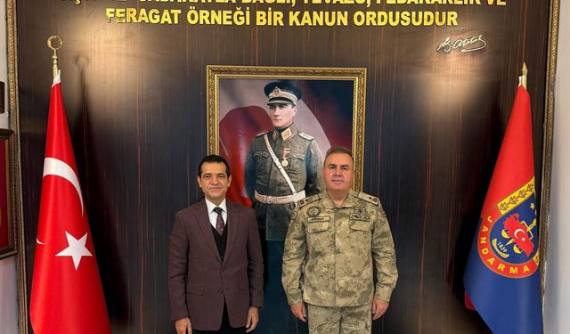 BİK Van Bölge Müdürü Tokgöz’den İl Jandarma Komutanı Avkıran’a ziyaret!