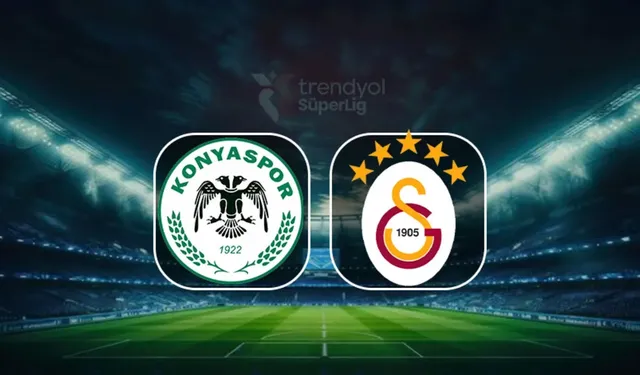 Konyaspor-Galatasaray maçı saat kaçta hangi kanalda? İşte canlı yayın kanalı