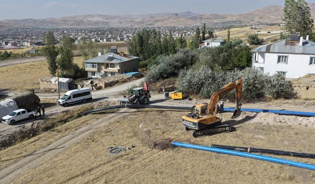 Van’da 9 mahallenin içme suyu sorunu çözüldü!