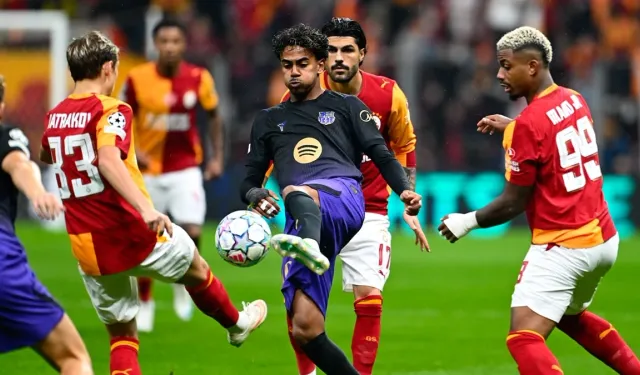 Şampiyonlar Ligi'nde Galatasaray, Barcelona'ya 4-1 yenildi!