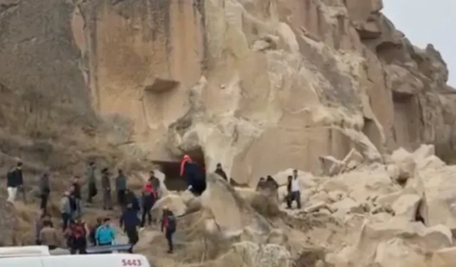 Kapadokya’da peribacası çöktü: Ölü ve yaralılar var…