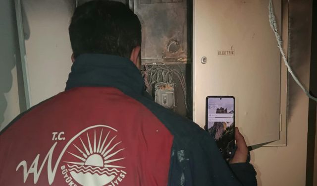 Van’da bir otelde yangın çıktı!
