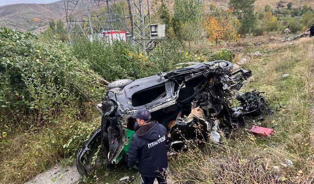 Van'da otomobil takla attı: 1 kişi hayatını kaybetti!