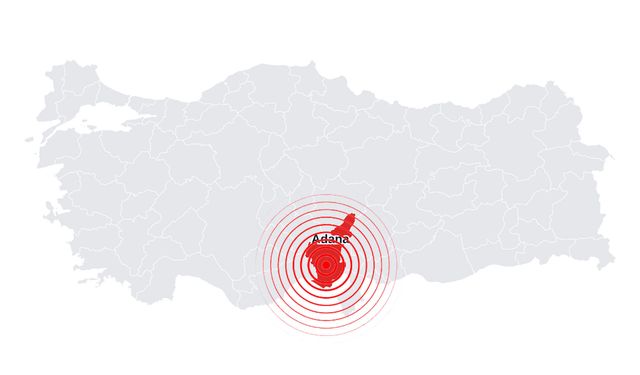 Adana’da peş peşe iki büyük deprem!