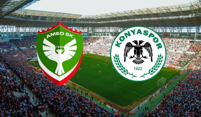 Amedspor-Konyaspor maçı ne zaman, saat kaçta ve hangi kanalda?