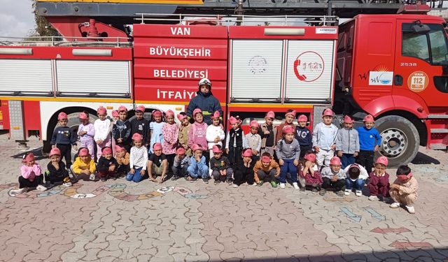 Van itfaiye haftası kutlandı!