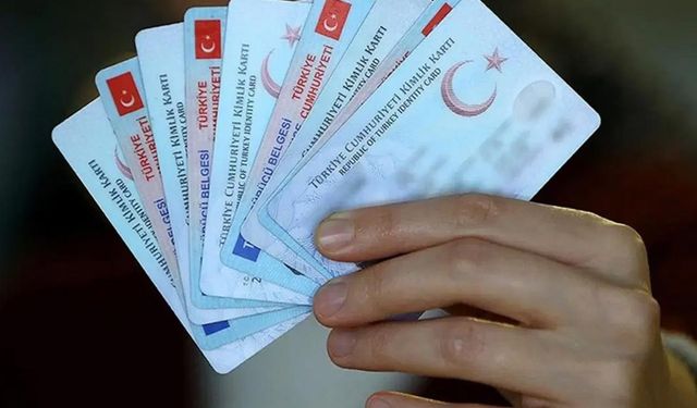 Kimliklerde yeni değişim!