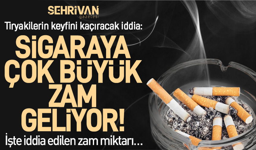 Sigara tiryakilerine kötü haber: Paket başına 20 TL’lik zam mı geliyor? Bakanlık son noktayı koydu