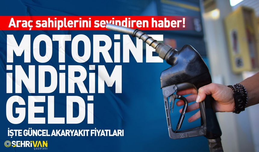 Bu müjde Vanlı sürücülere nefes aldıracak: Büyük indirim geldi!