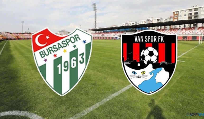 Bursaspor-Vanspor maçını yönetecek hakemler belli oldu!