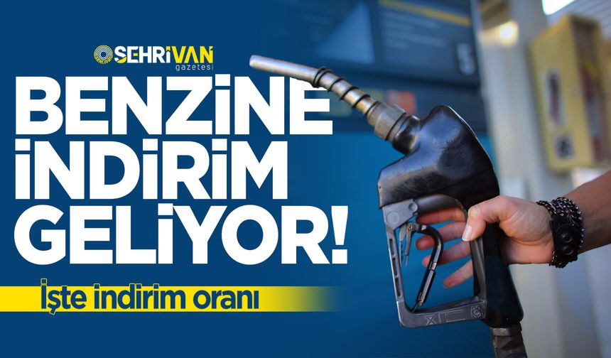 Benzine indirim geliyor: İndirim tutarı belli oldu!