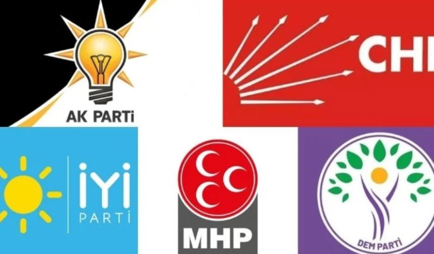 Türkiye’deki siyasi partilerin üye sayıları belli oldu!