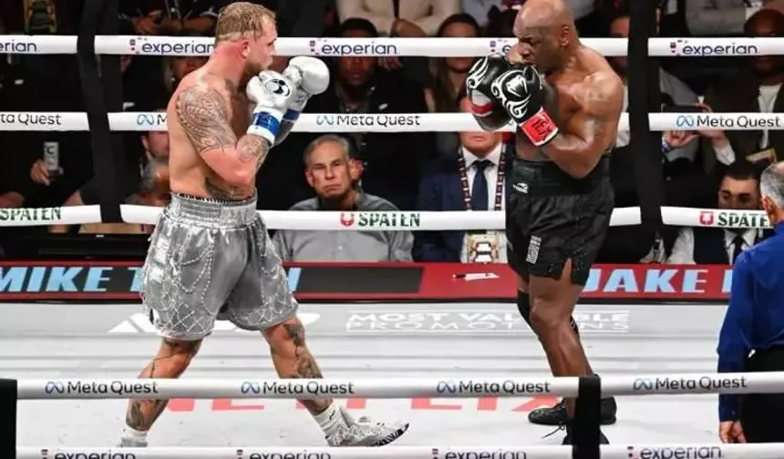 Mike Tyson ve Jake Paul tarihi maçtan ne kadar kazandı? İki isim servet kazandı…