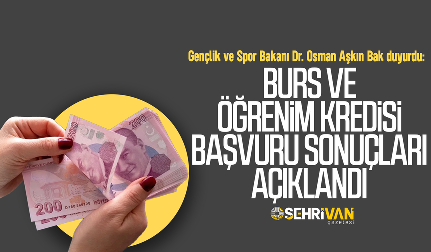 Son dakika! Burs ve Öğrenim Kredisi başvuru sonuçları açıklandı