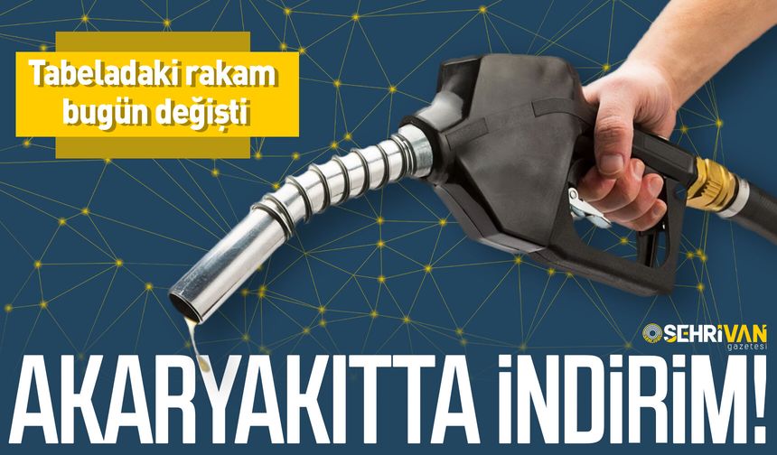 Pompa fiyatları yeniden değişti: Motorine dev indirim geldi!