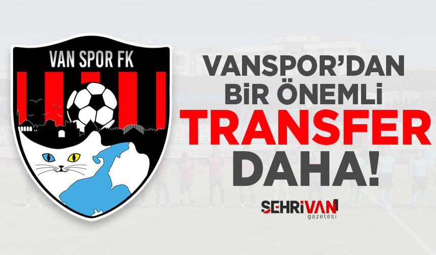 Vanspor gol kralını transfer etti!