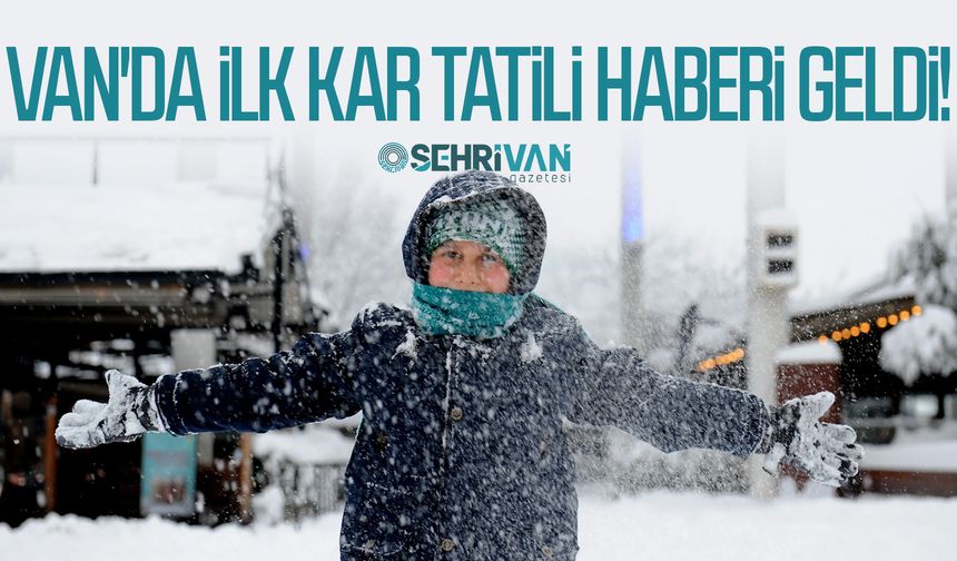 Van’da bir ilçede okullar tatil edildi! İşte kar tatili olan ilçe…