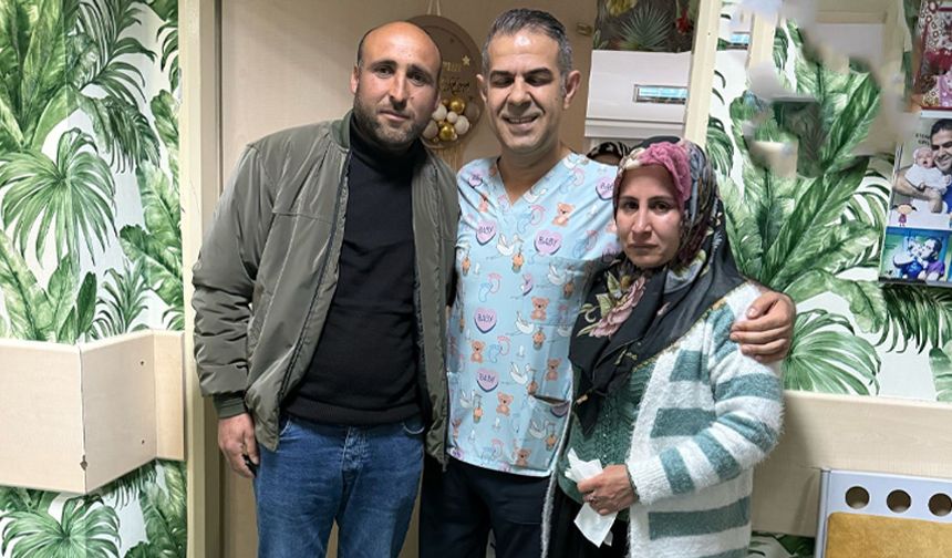 Vanlı çiftin çocuk 18 yıllık özlemi sona erdi!